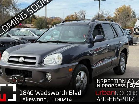 HYUNDAI SANTA FE 2005 KM8SC73E55U989733 image